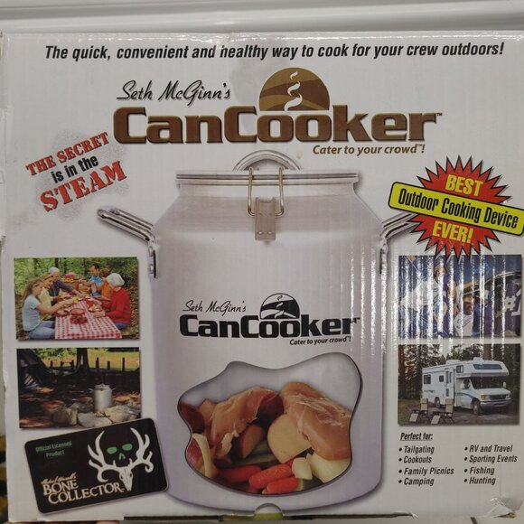 Seth McGinn's CanCooker 16Quart Non-Stick Aluminum Stock Pot Cooker w/ Box